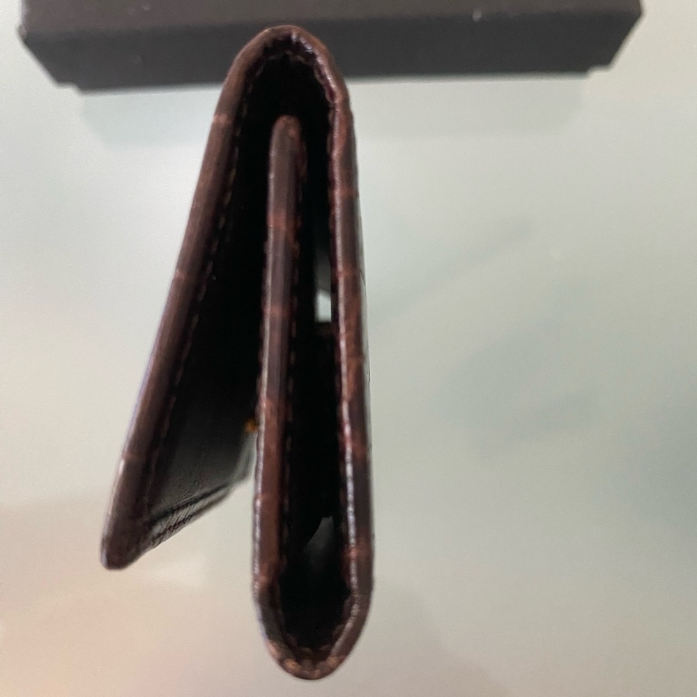 NEW Gianni VERSACE KEYS holder/wallet Leather crocodile imprint ITALY - Picture 7 of 12